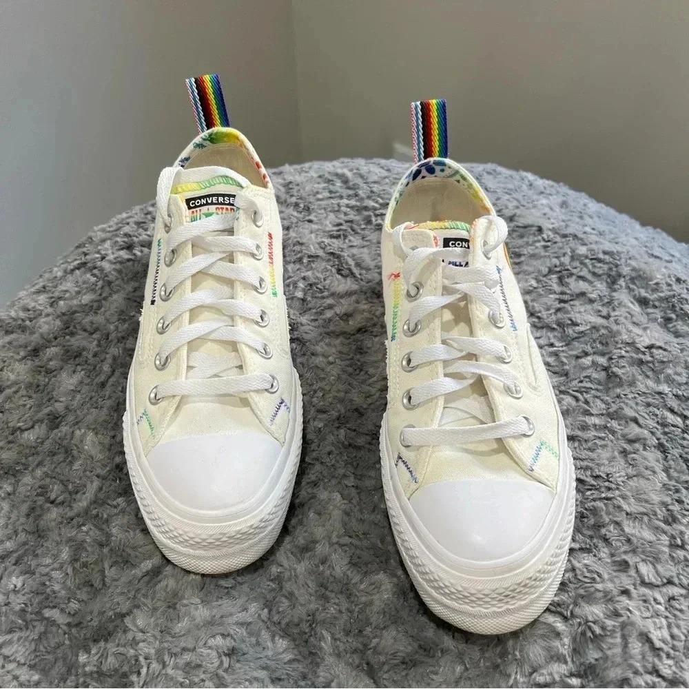 Men's or Women's Converse Chuck Taylor Pride Rainbow Family Unity Sneakers